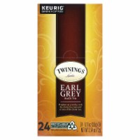 Twinings TWG08756 Earl Grey Flavoured Black Tea K-Cup - Pack of 24