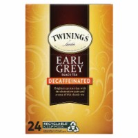 Twinings Earl Grey Black Tea Decaffeinated 24 K-Cup Pods - 0.11 oz (3.2 g) Each