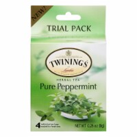 Twinings of London Pure Peppermint Herbal Tea Bags Perspective: Main