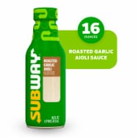 Subway Roasted Garlic Aioli Sauce Perspective: Main