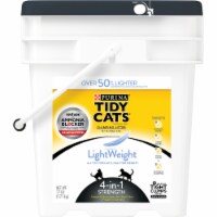 Tidy Cats LightWeight 4-in1 Strength Clumping Litter for Multiple Cats