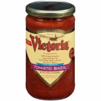 Victoria® Low Sodium Tomato Basil Pasta Sauce Perspective: Main