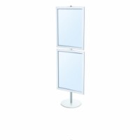 Testrite Visual Products FSP332-B Futura Perfex SignFrames Futura Perfex Signframes- Black