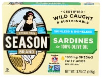 Seasons Skinless & Boneless Sardines in 100% Olive Oil