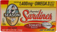 Season Brand® Imported Sardines in Tomato Sauce Perspective: Main