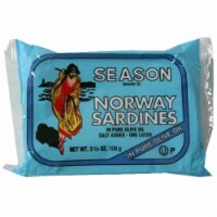Season Brand® Norway Sardines in Pure Olive Oil Perspective: Main