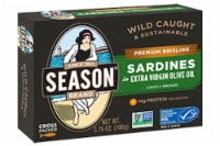 Season Brand Crosspike Sardines in Pure Olive Oil