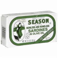 Season Brand No Salt Added Skinless And Boneless Sardines in Olive Oil Perspective: Main