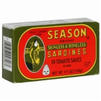 Season Skinless & Boneless Wild Caught Sardines in Tomato Sauce Perspective: Main