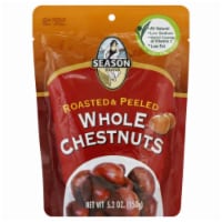 Season Brand Roasted & Peeled Whole Chestnuts Perspective: Main