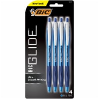 BIC® BICGlide™ Ultra Smooth Writing Ball Pens - Blue Perspective: Main