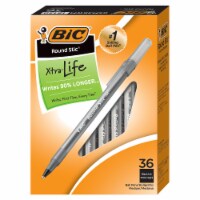 BIC Round Stic Pens - Black