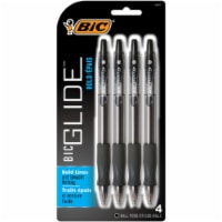 BIC® Atlantis® Black Velocity Bold Ball Pens