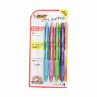 BiC Atlantis Velocity Retractable Bold Ball Pen - Assorted Perspective: Main