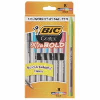 BIC Cristal® Xtra Bold Ball Point Pens - Assorted