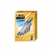 Bic  Round Stic Grip™ X-tra-Comfort Medium Ball Pens Black/Blue