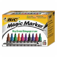 Intensity Advanced Dry Erase Marker, Tank Style, Chisel Tip, Assorted Colors, Pack of 24