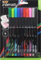 BIC® Intensity Fineliner Fine Point Pens - Assorted Perspective: Main