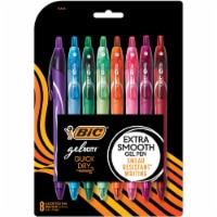 BIC® Gel-ocity™ Quick Dry Medium-Point Gel Pens - Assorted Perspective: Main
