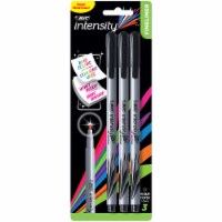 BIC Intensity Fineliner Medium Point Felt Pens - Black Perspective: Main