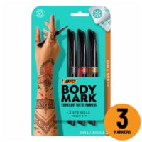 Semi-Permanent Tattoo Pen, Long Lasting, Strong Color, Waterproof Skin  Marker 0.03 fl. oz., 0.03 fl oz - Smith's Food and Drug