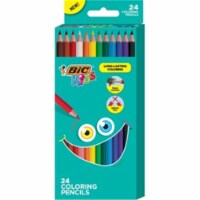 Bic Pencil,Bic Kids 24ct,Ast BKCP24AST