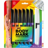 Bic BodyMark Temporary Tattoo Markers Pride Pack