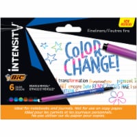 BIC intensity Fineliner Assorted Colors 6PK