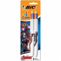 BIC® 4 Color Iron Man & Captain America Pens Perspective: Main