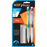 BIC Velocity Max Mechanical Pencils Thick Point 0.9 mm 2 HB Lead