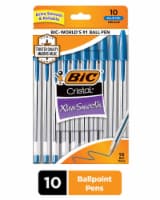 BIC® Cristal® Xtra Smooth Medium Ball Point Pens - Blue