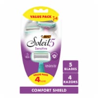 BIC® Soleil® Sensitive Advanced Value Pack Disposable Razors Perspective: Main