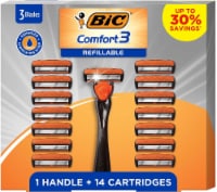 BIC® Comfort 3® Refillable Razor Gift Set Perspective: Main