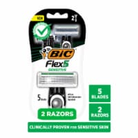 BIC® Flex 5™ Sensitive Men's Razors Perspective: Main