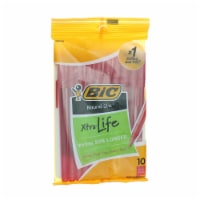 BIC Cristal Ballpoint Stick Pens, 10 ct