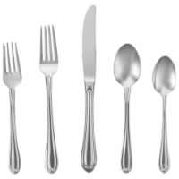 Gorham 9227510 Melon Bud Flatware 5 Piece Place Set