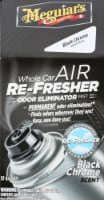 Meguiar's Black Chrome Scent Car Air Refresher