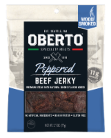 Oberto® Peppered Beef Jerky Perspective: Main