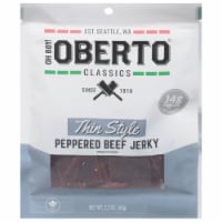 Oberto® Thin Style Peppered Beef Jerky Perspective: Main