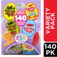 Sour Patch Kids & Swedish Fish Easter Candy Variety Pack Perspective: Main