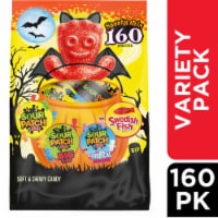 Sour Patch Swedish Fish Soft Halloween Candy