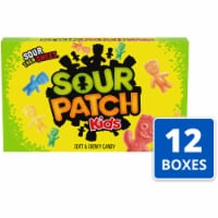 Sour Patch Kids Original Soft & Chewy Candy Theater Box Case Lot Sale Perspective: Main