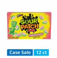 Sour Patch Kids Watermelon Soft & Chewy Candy Theater Box Case Lot Sale Perspective: Main
