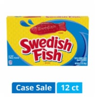 Swedish Fish Soft & Chewy Candy Theater Box Case Lot Sale Perspective: Main