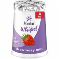 Yoplait Whips Strawberry Mist Low Fat Yogurt Mousse Cup