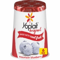 Yoplait Original Low Fat Mountain Blueberry Yogurt Cup