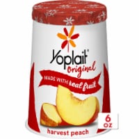 Yoplait Original Harvest Peach Low Fat Yogurt Cups