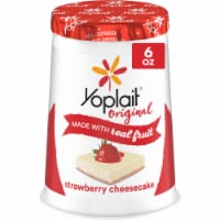 Yoplait Original Strawberry Cheesecake Low Fat Yogurt Cup