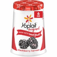 Yoplait Original Low Fat Blackberry Harvest Yogurt Cup Perspective: Main