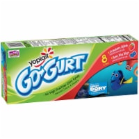 Go-Gurt Yogurt Variety Pack of Strawberry Splash and Berry Blue Blast Perspective: Main